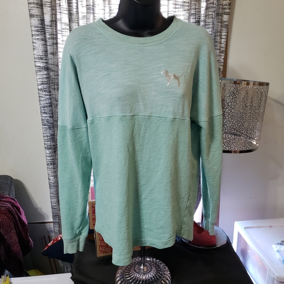 PINK Victoria's Secret Tops - PINK Victoria's Secret sweatshirt oversized